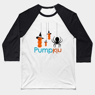 pumpkin Halloween Baseball T-Shirt